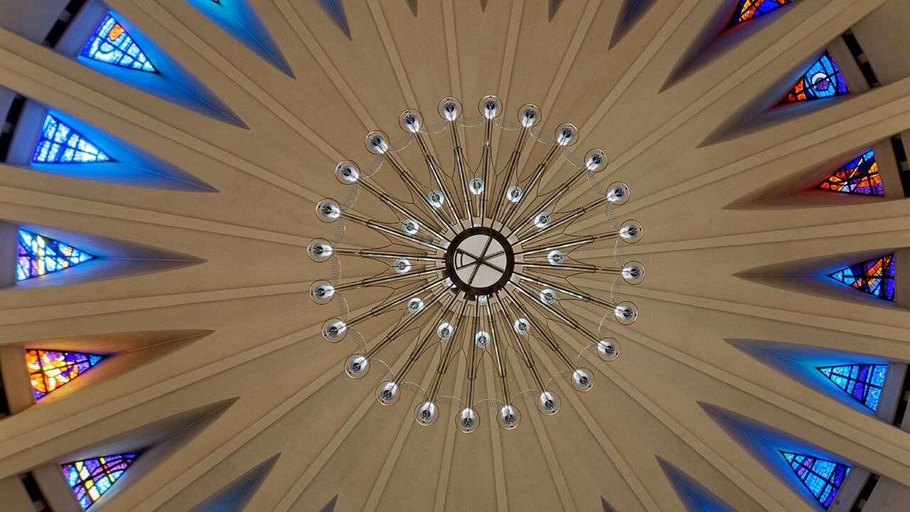Religios lighting - Catedrala Catoilica Iasi
