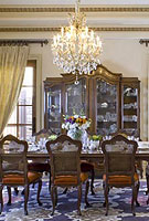 mobilarea cu lumina in dining